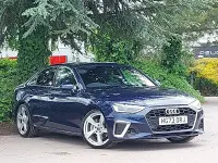Used Audi A4 S-Line 204 HP (150 kW) 2023 Blue Sedan