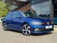Used VW Polo GTI 200 HP (147 kW) 2019 Blue Hatchback