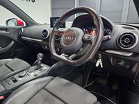 Used Audi A3 Sportback S-Line 2015 Red Hatchback