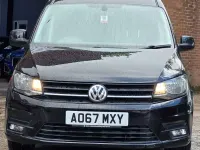 Used VW Caddy Highline 150 HP (110 kW) 2017 Black MPV