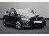 Used VW Polo Life 95 HP (69 kW) 2023 Black Hatchback