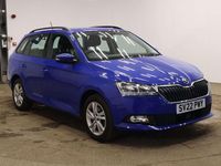 Used Skoda Fabia SE 95 HP (69 kW) 2022 Blue Hatchback