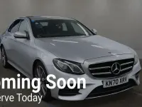 Gebraucht Mercedes E220 AMG line 2020 Silber Limousine