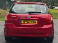 Used Kia Ceed 124 HP (91 kW) 2012 Red Hatchback