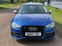 Begagnad Audi S3 Sportback 300 HK (220 kW) 2015 Blå Halvkombi