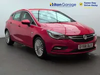 Used Vauxhall Astra Elite 200 HP (147 kW) 2018 Red Hatchback