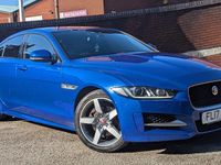 Used Jaguar XE R-Sport 180 HP (132 kW) 2017 Blue Sedan
