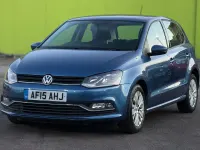 Used VW Polo SE 2015 Blue Hatchback