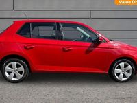 Used Skoda Fabia SE 75 HP (55 kW) 2017 Red Hatchback