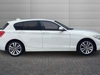 Used BMW 118 Sport Line 136 HP (100 kW) 2018 White Hatchback