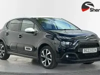Used Citroën C3 PureTech 110 HP (80 kW) 2023 Black Hatchback