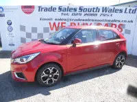 Used MG MG3 Exclusive 106 HP (77 kW) 2021 Red Hatchback