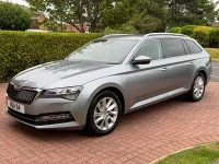 Used Skoda Superb SE Technology 218 HP (160 kW) 2021 Grey Estate