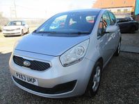 Used Kia Venga 123 HP (90 kW) 2013 Silver Hatchback