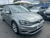 Used VW Golf VII Match 130 HP (95 kW) 2019 Silver Hatchback