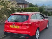 Used Ford Focus Titanium X 120 HP (88 kW) 2018 Red Estate