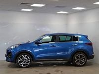 Used Kia Sportage GT-Line 130 HP (95 kW) 2019 Blue SUV