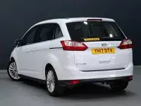 Used Ford Grand C-Max Titanium 120 HP (88 kW) 2017 White MPV