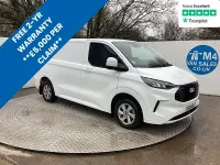 Used Ford Transit Custom Limited 136 HP (100 kW) 2024 White Van