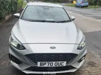 Used Ford Focus ST-Line 125 HP (91 kW) 2021 Silver Hatchback