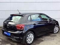 Used VW Polo SEL 95 HP (69 kW) 2021 Black Hatchback