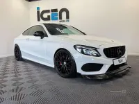 Used Mercedes C220 AMG Line Premium 2018 White Coupe