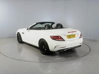 Used Mercedes SLC180 AMG line 2017 White Cabriolet