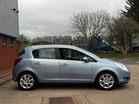 Used Vauxhall Corsa Design Edition 89 HP (65 kW) 2009 Blue Hatchback