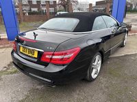 Used Mercedes E350 2011 Black Cabriolet