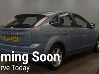 Used Ford Focus Zetec 2009 Blue Hatchback