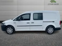 Used VW Caddy Maxi S 102 HP (75 kW) 2021 White MPV