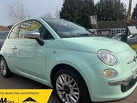 Used Fiat 500 Lounge 69 HP (50 kW) 2014 Green Hatchback