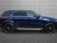 Used Mercedes GLE300 AMG Line Premium 242 HP (177 kW) 2021 Cavansite blue SUV