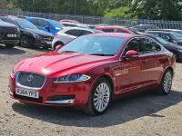 Used Jaguar XF Luxury 200 HP (147 kW) 2015 Red Sedan