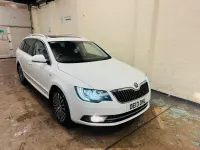 Gebraucht Skoda Superb 170 PS (125 kW) 2013 Weiß Kombi