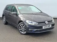 Used VW Golf VII Match 115 HP (84 kW) 2019 Black Hatchback