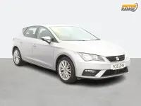 Used Seat Leon SE Dynamic 115 HP (84 kW) 2019 Silver Hatchback