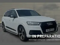 Used Audi Q7 Black Edition 286 HP (210 kW) 2018 White SUV