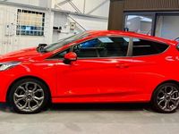 Used Ford Fiesta ST-Line X 125 HP (91 kW) 2018 Red Hatchback