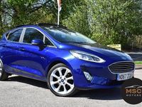 Used Ford Fiesta Titanium 2018 Blue Hatchback
