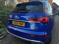 Used Audi Q5 S-Line 204 HP (150 kW) 2022 Blue SUV