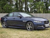 Used Jaguar XE R-Sport 180 HP (132 kW) 2017 Blue Sedan