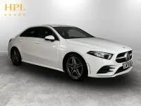 Used Mercedes A180 AMG line 116 HP (85 kW) 2020 White Sedan