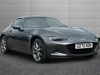 Used Mazda MX5 Inclusive 184 HP (135 kW) 2021 Machine grey Cabriolet