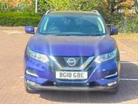 Used Nissan Qashqai N-Connecta 115 HP (84 kW) 2018 Blue SUV