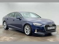 Used Audi A5 Sportback Sport 147 HP (108 kW) 2023 Blue Hatchback