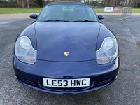 Used Porsche 986 Boxster 228 HP (167 kW) 2003 Blue Cabriolet