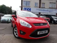 Usado Ford Grand C-Max Zetec 125 HP (91 kW) 2014 Vermelho Monovolume