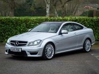 Used Mercedes C63 AMG 457 HP (336 kW) 2013 Silver Coupe