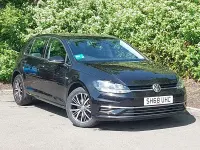 Used VW Golf VII SE 115 HP (84 kW) 2018 Black Hatchback